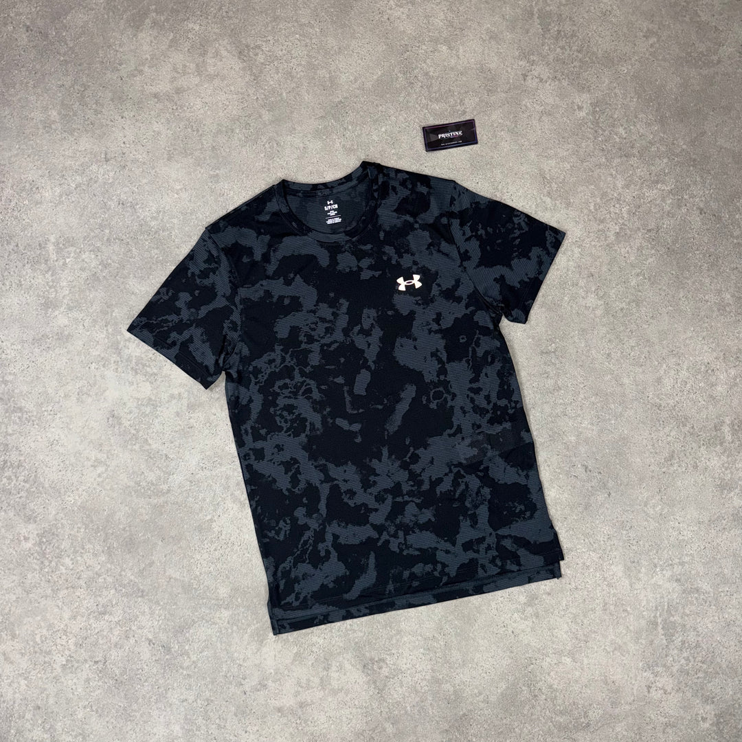 Under Armour HeatMap Camo Tee – Stealth Black