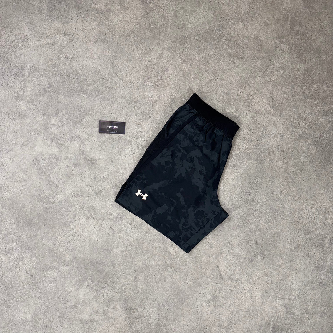 Under Armour HeatMap Camo Shorts – Stealth Black