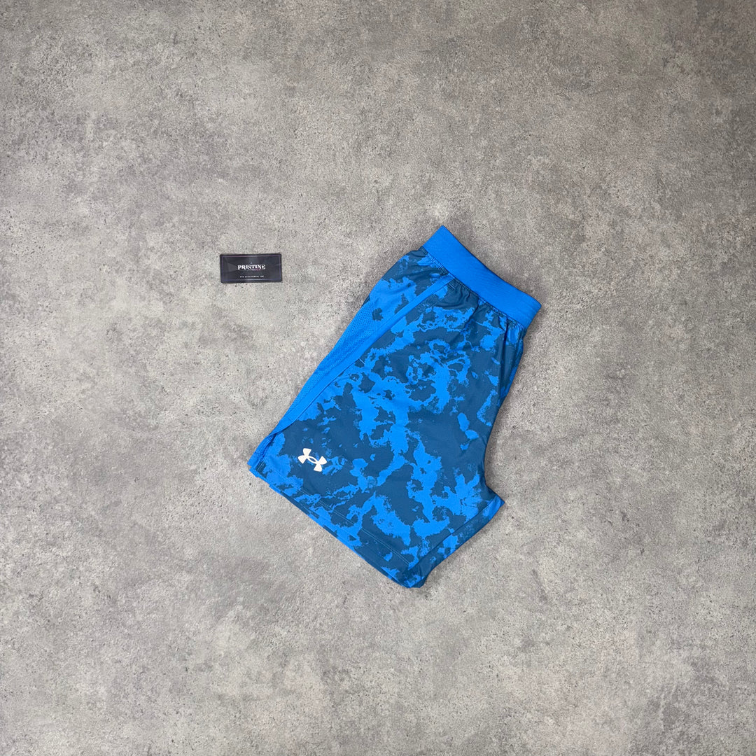 Under Armour HeatMap Camo Shorts – Abyss Blue