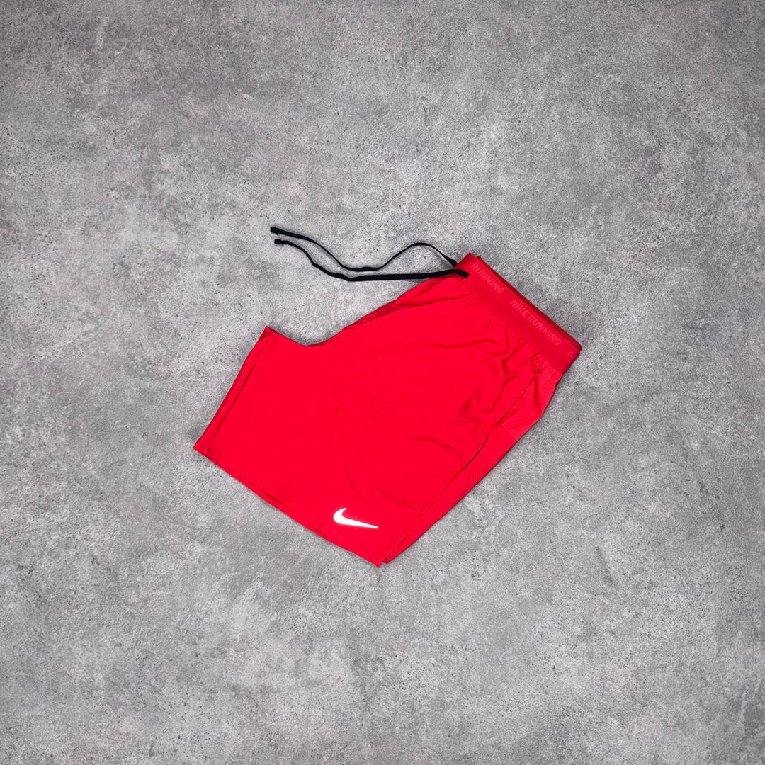 Nike Stride Shorts (Red)