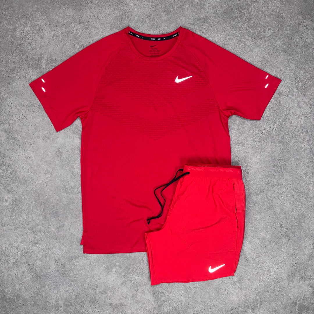Nike Flex Running Set (Red)