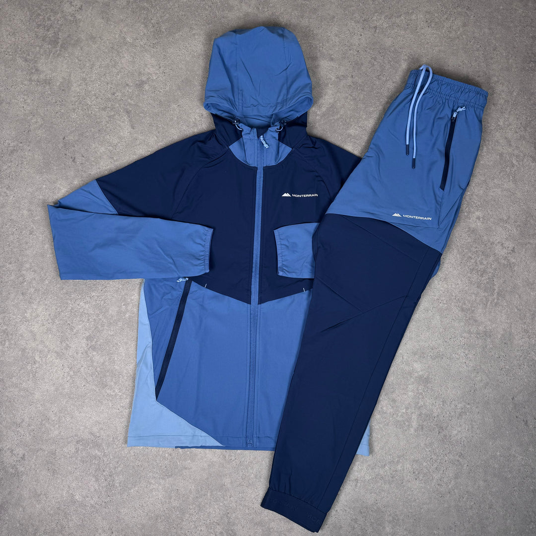 Monterrain woven tracksuit (Blue)