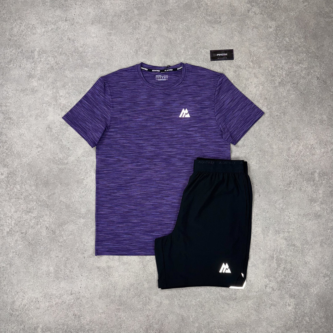Montirex Eclipse Short Set – Shadow Purple x Black
