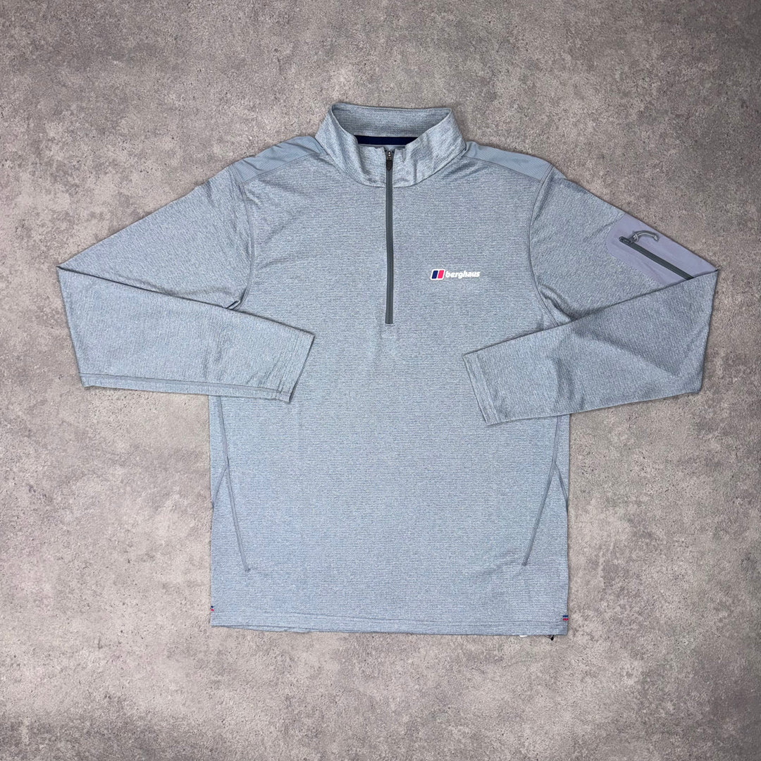 Berghaus Quarter-Zip Pullover – Glacier Grey