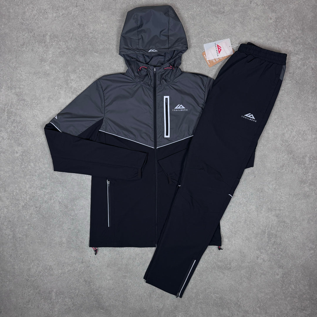 Trailberg Taper Tracksuit (Grey/Black)