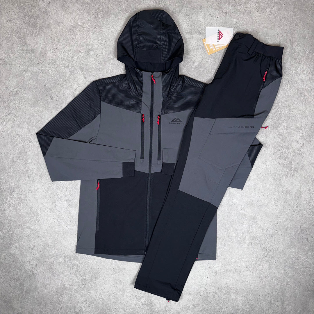 Trailberg 3.0 Tracksuit (Black/Red)