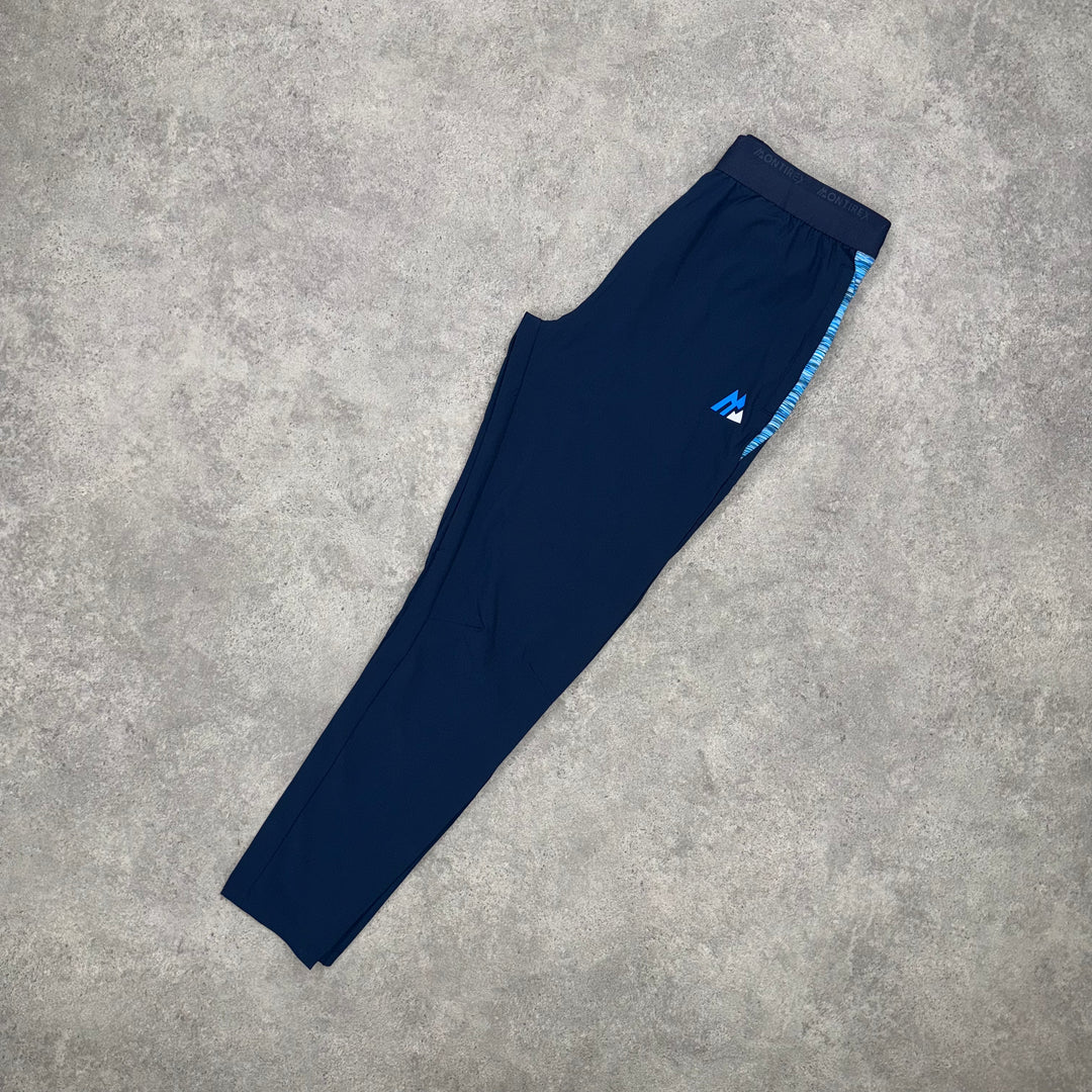 Montirex Run Pant (Black/Blue)
