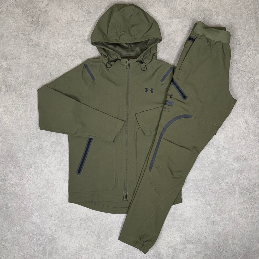 Under Armour Unstoppable Tracksuit (Green)