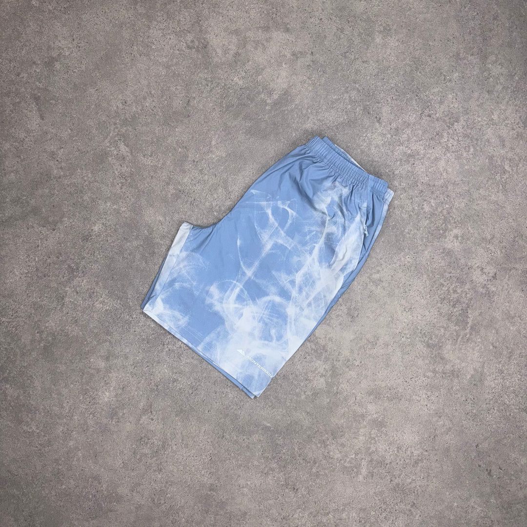 Monterrain Marble Shorts (Ice-Blue)