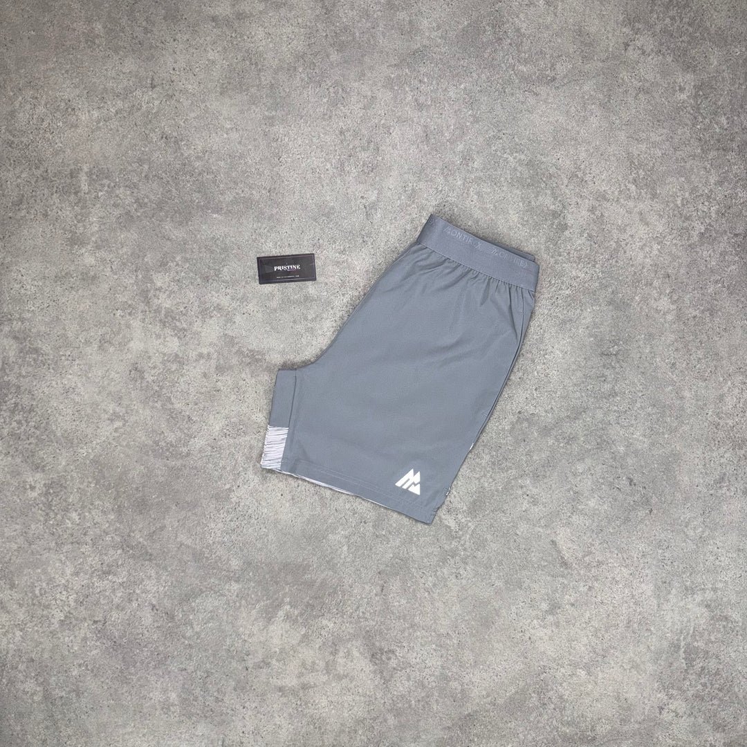 Montirex Training Shorts – Static Grey