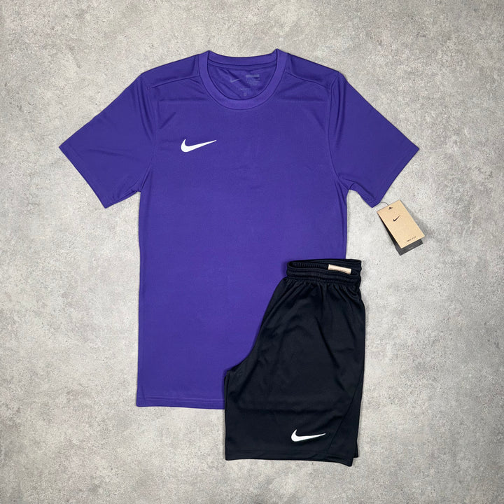 Nike Dri-Fit Set (Purple/Black)