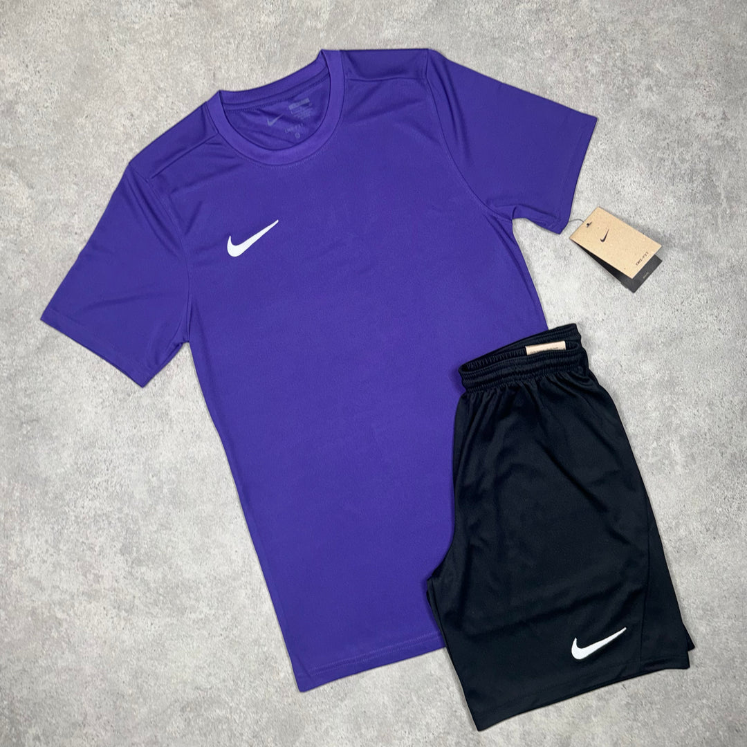 Nike Dri-Fit Set (Purple/Black)