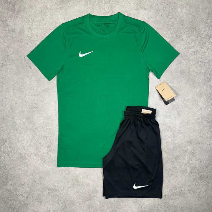 Nike Dri-Fit Set (Green/Black)