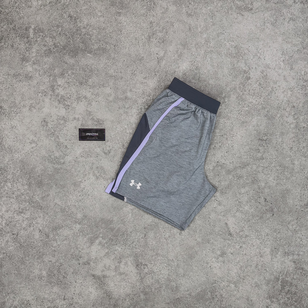 Under Armour Training Shorts – Grey x Lilac Trim