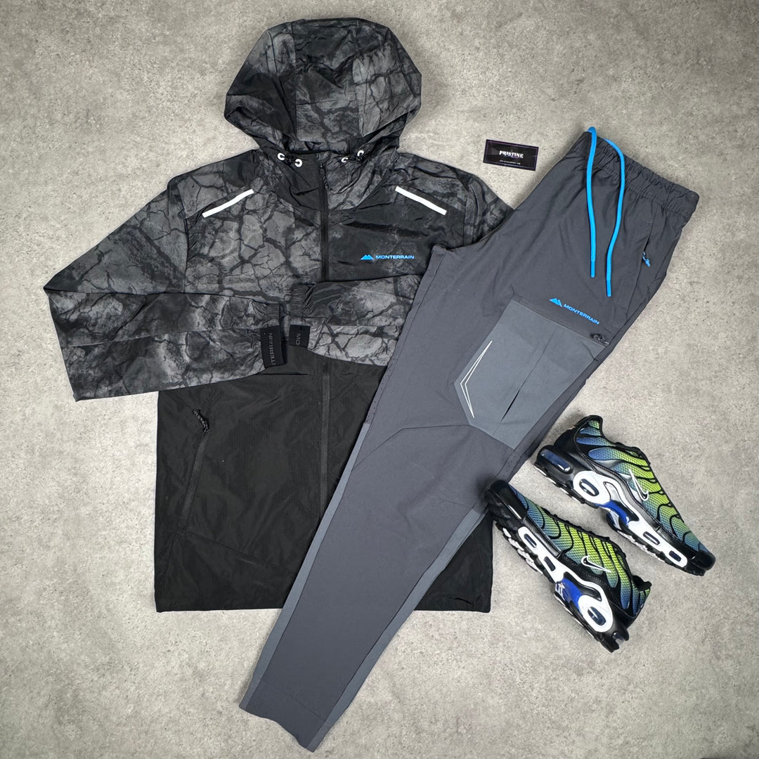 Monterrain windbreaker tracksuit (grey)