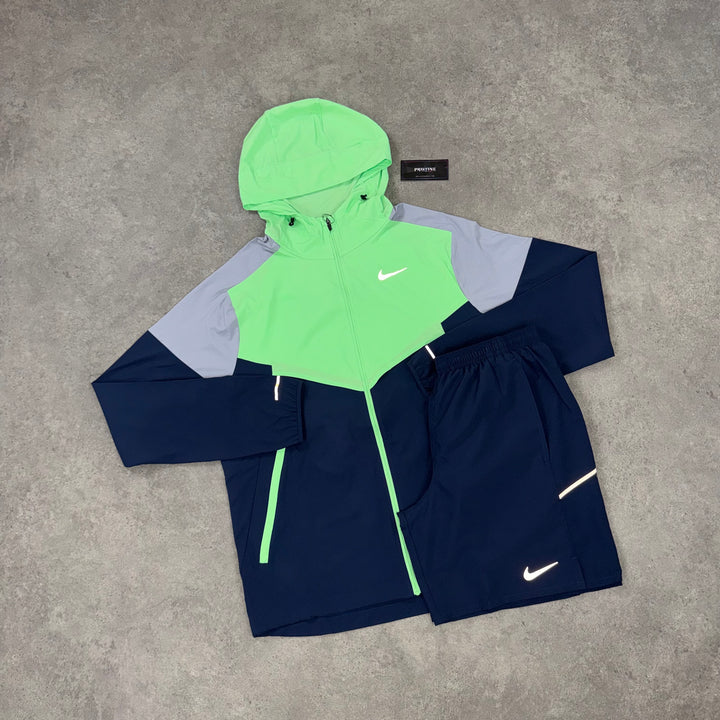 Nike Run Division Duo Set – Electric Green x Midnight Navy