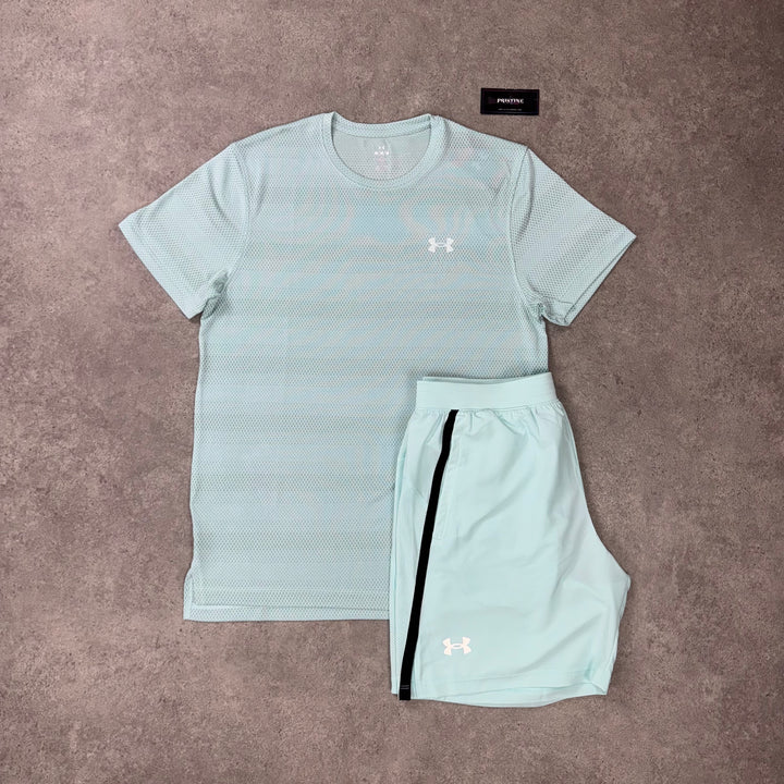 Under Armour Velocity Short Set – Mint