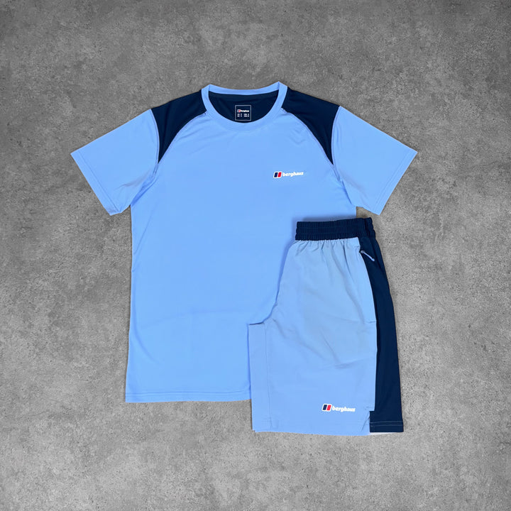 Berghaus Wayside Short Set – Glacier x Navy