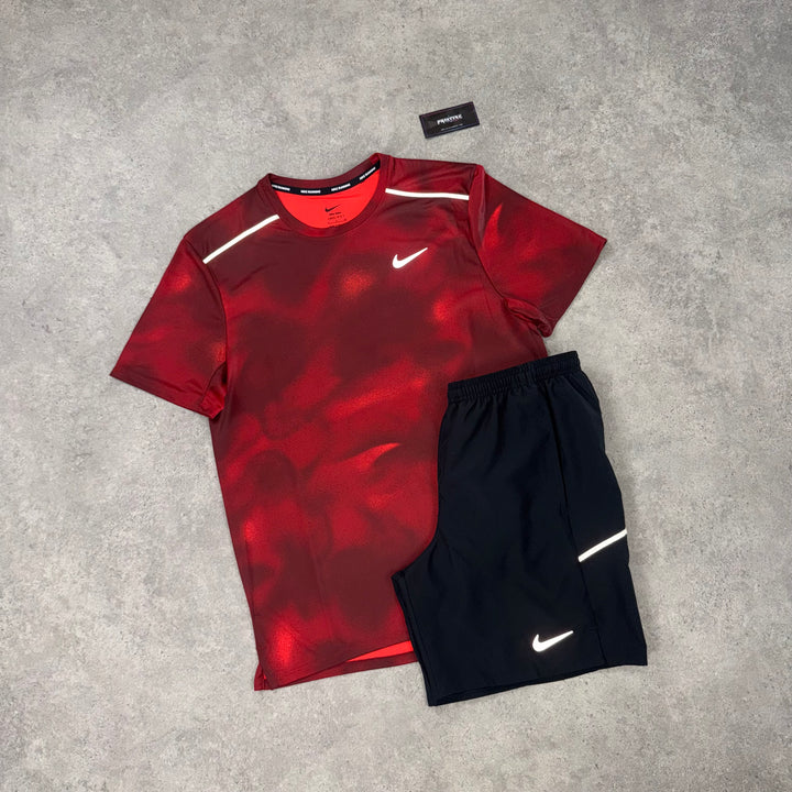 Nike Run Division Duo Set – Team Red x Black