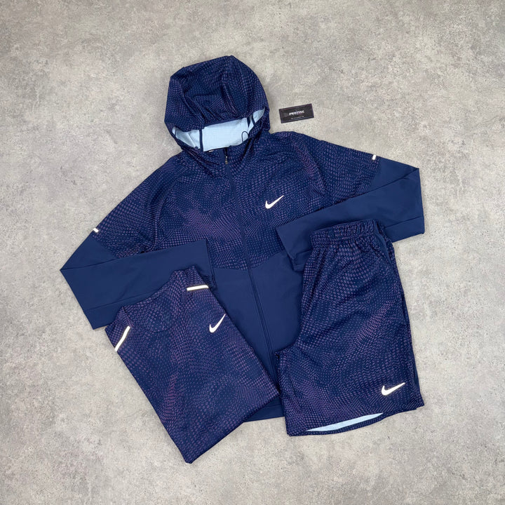 Nike Eclipse Tri Short Set – Purple Navy