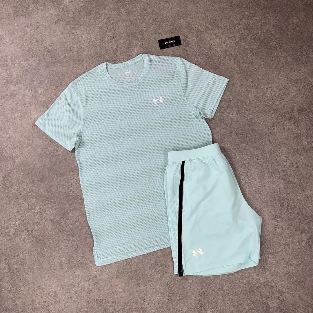 Under Armour Velocity Short Set – Mint