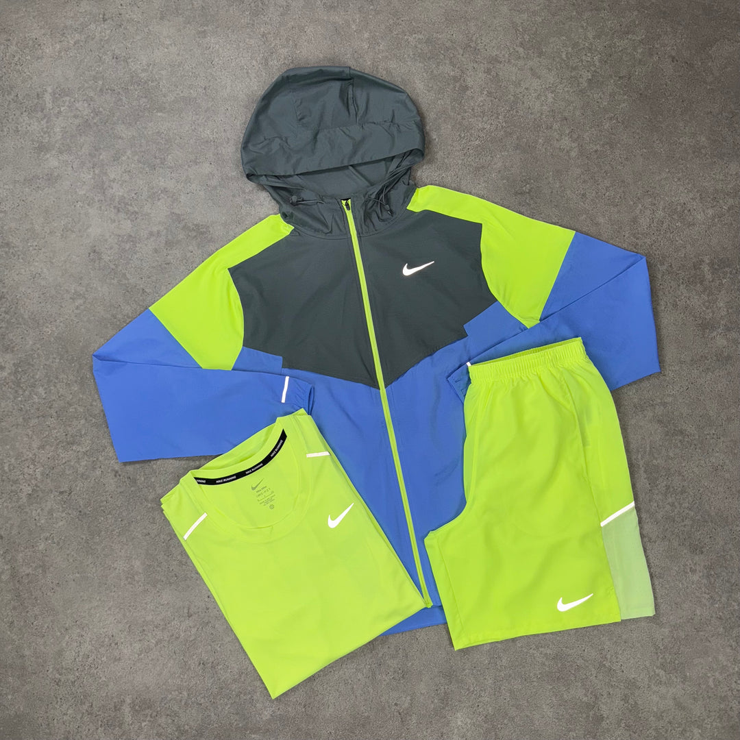 Nike Velocity Jacket Tri Short Set – Volt x Abyss x Slate