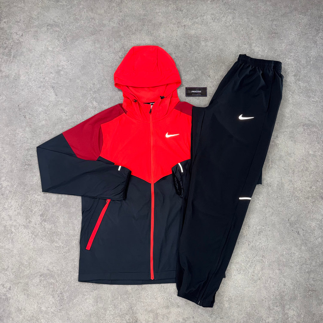 Nike Run Division Tracksuit – Hyper Crimson x Black