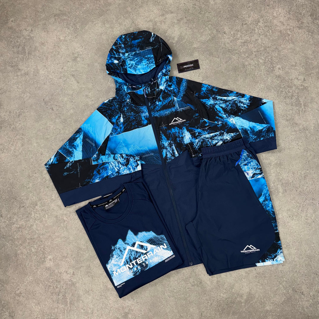 Monterrain Glacier Tri Set – Abyss x Electric Blue
