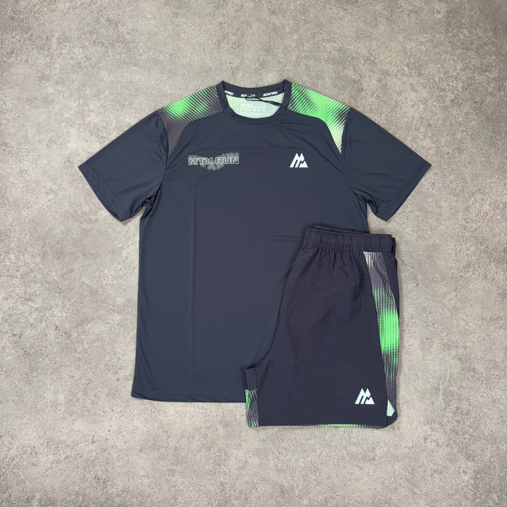 MTX Run Matrix Short Set – Phantom x Volt Green