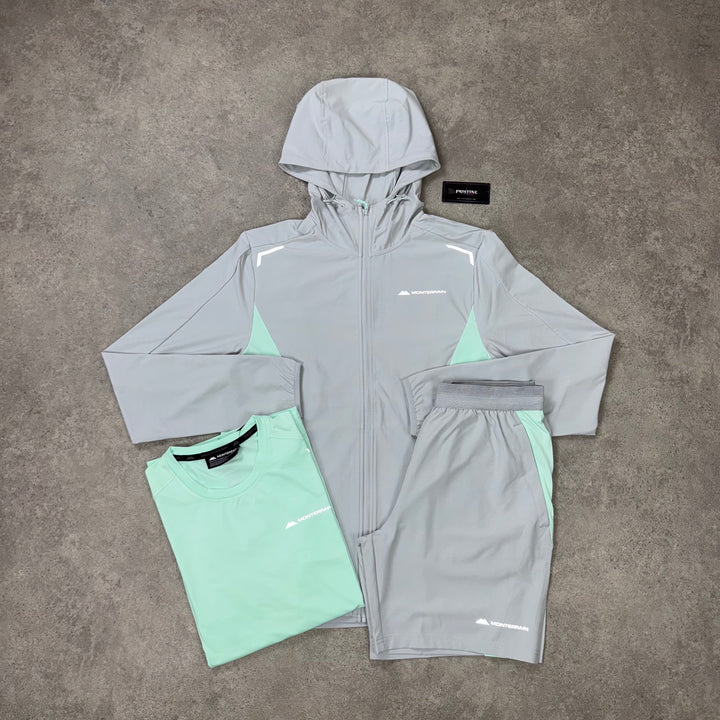 Monterrain Core Tri Set – Grey x Mint