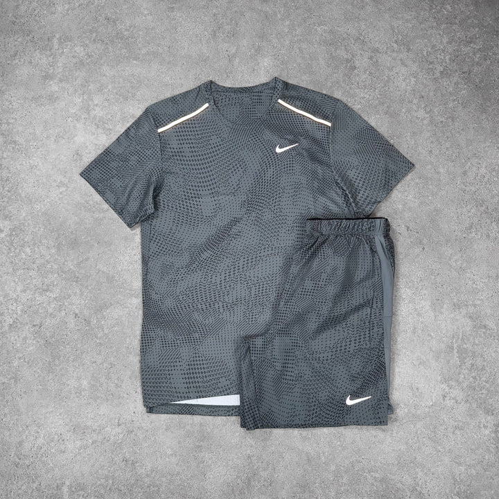 Nike Eclipse Short Set – Graphite x Silver