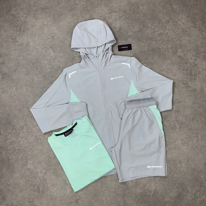 Monterrain Core Tri Set – Grey x Mint