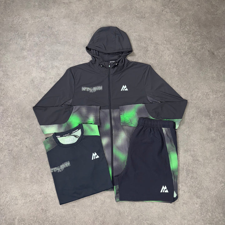 MTX Run Matrix Tri Short Set – Phantom x Volt Green