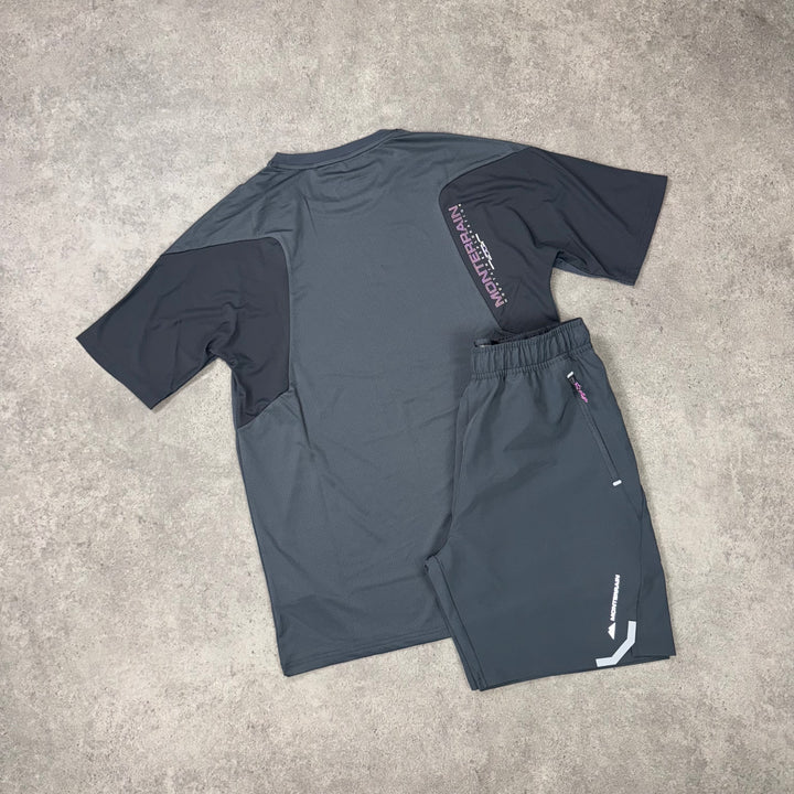 Monterrain Summit Short Set – Slate x Reflective Grey