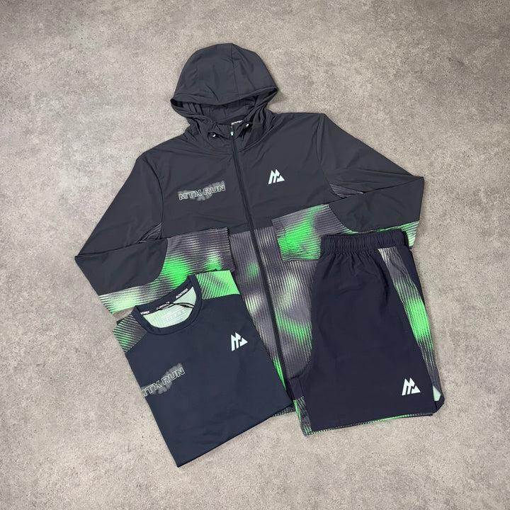 MTX Run Matrix Tri Short Set – Phantom x Volt Green