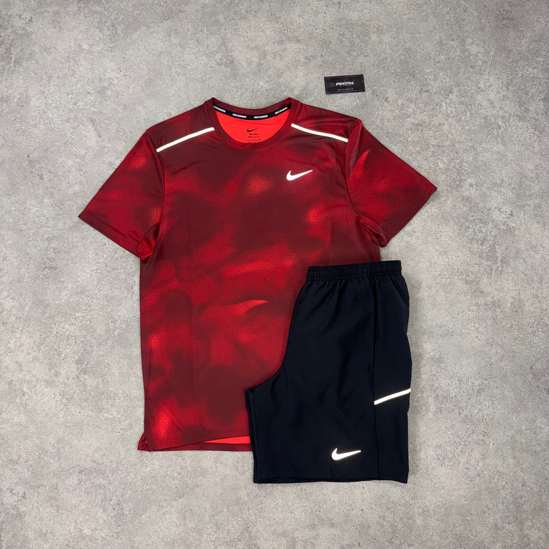 Nike Run Division Duo Set – Team Red x Black