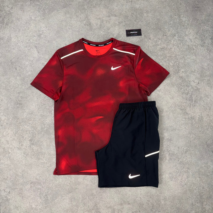 Nike Run Division Duo Set – Team Red x Black