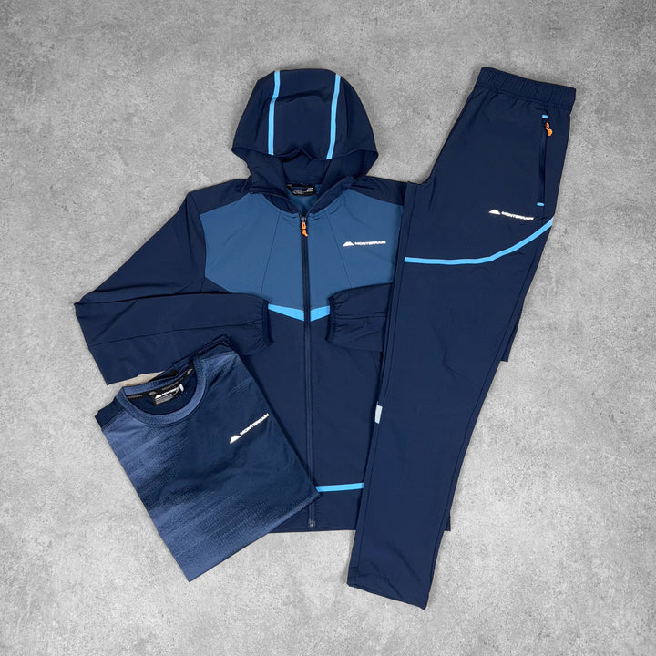 Monterrain Orbit Tri Set – Navy x Abyss x Electric Blue