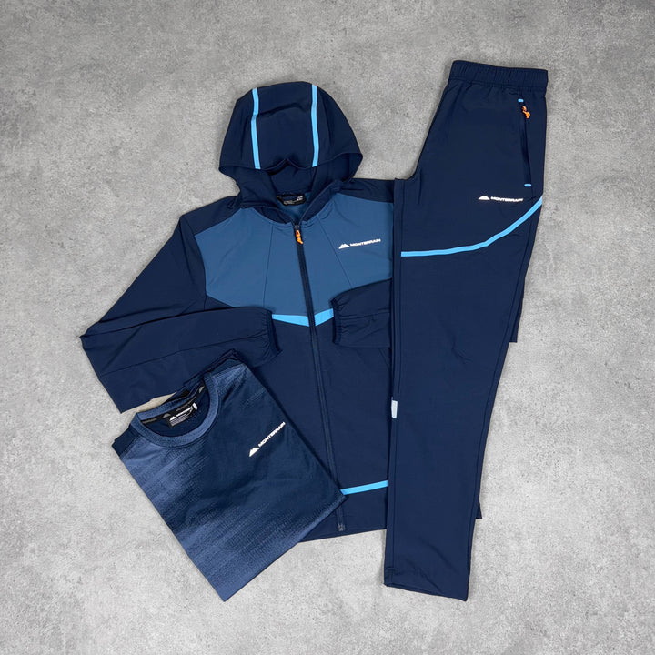 Monterrain Orbit Tri Set – Navy x Abyss x Electric Blue