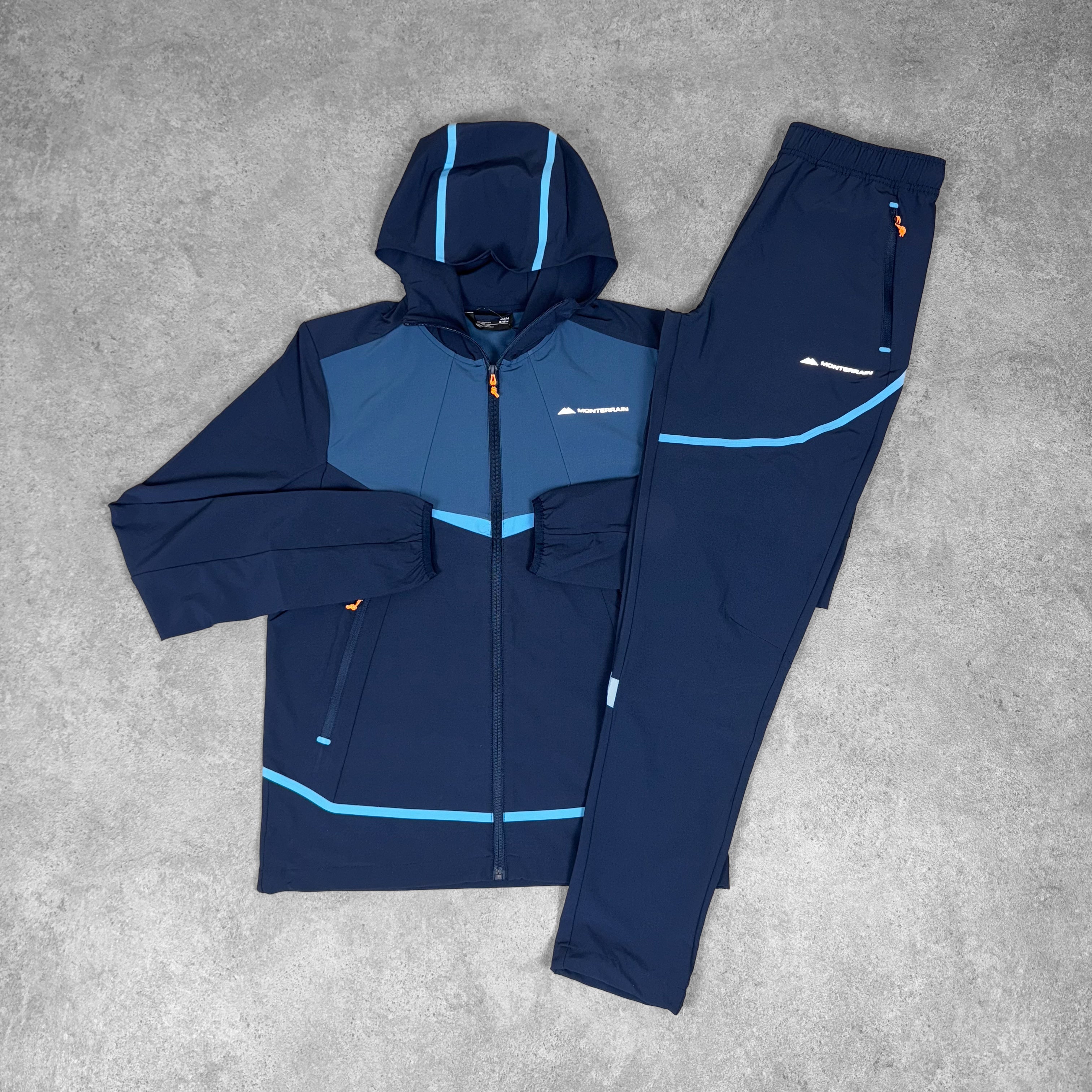 Monterrain Orbit Twin Set – Navy x Abyss x Electric Blue