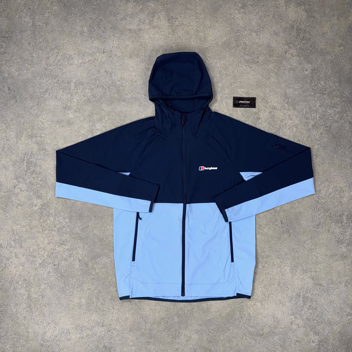 Berghaus Tyne Windrunner – Sky Blue x Navy