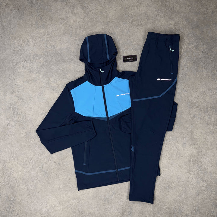 Monterrain Trailblock Twin Set – Navy x Sky Blue