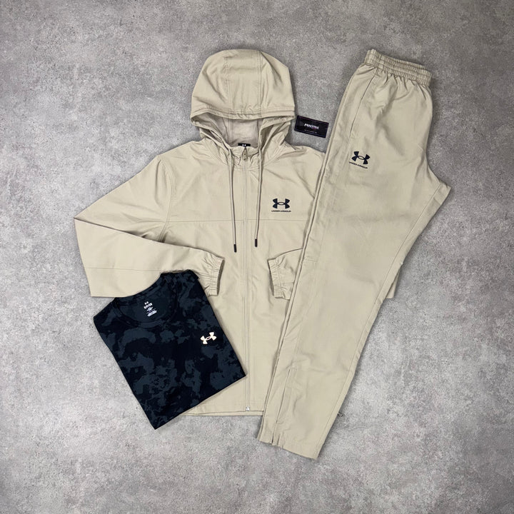 Under Armour Dune Drift Jacket Tri Set – Sandstone x Black Camo
