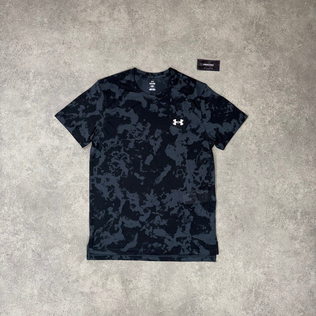 Under Armour HeatMap Camo Tee – Stealth Black
