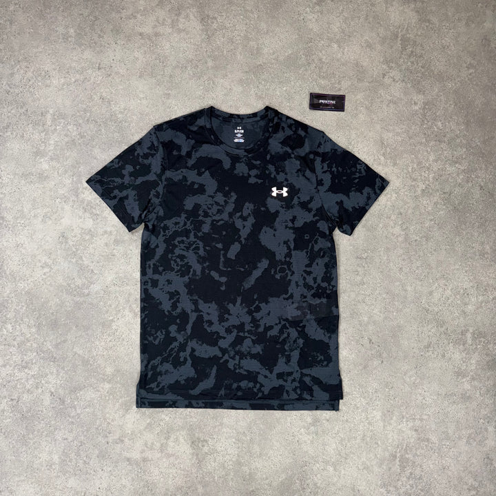 Under Armour HeatMap Camo Tee – Stealth Black