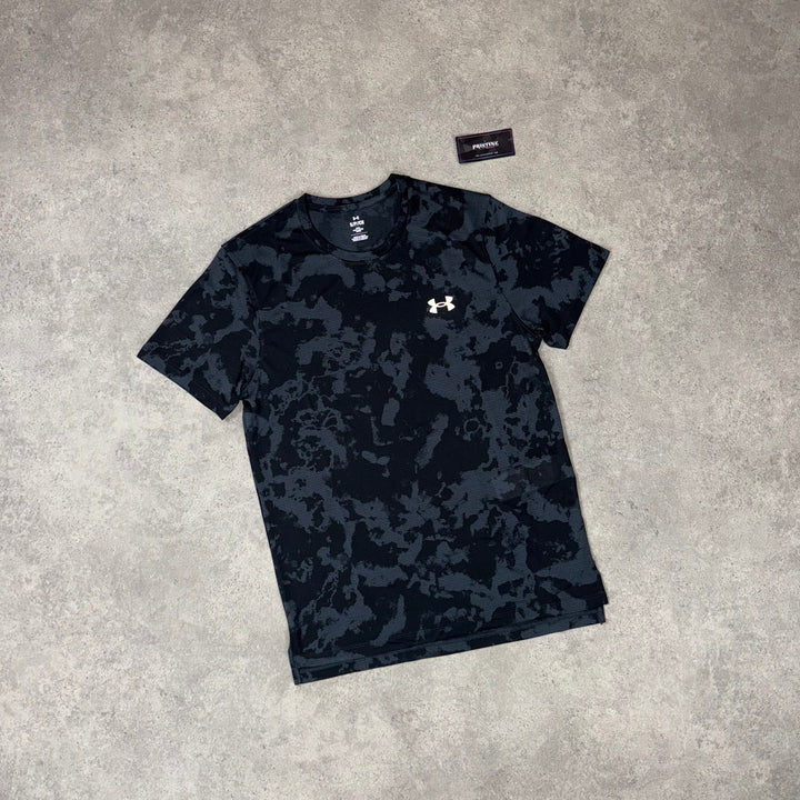 Under Armour HeatMap Camo Tee – Stealth Black