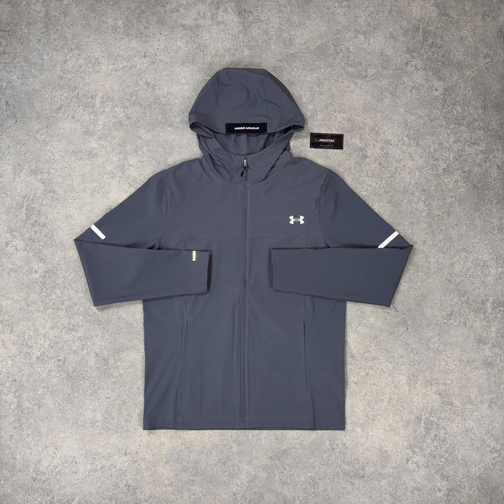 Under Armour Reflective Hooded Jacket – Steel Grey