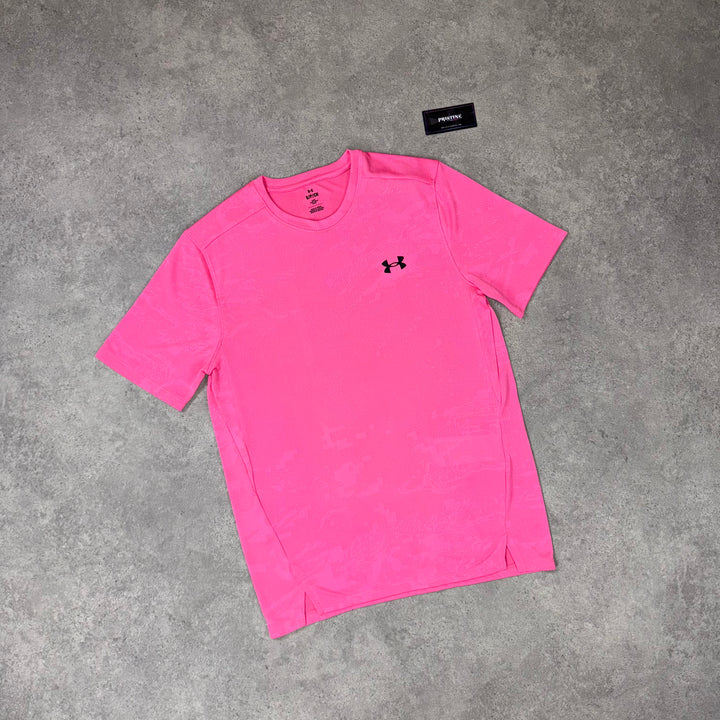 Under Armour Camo Tee – Neon Pink