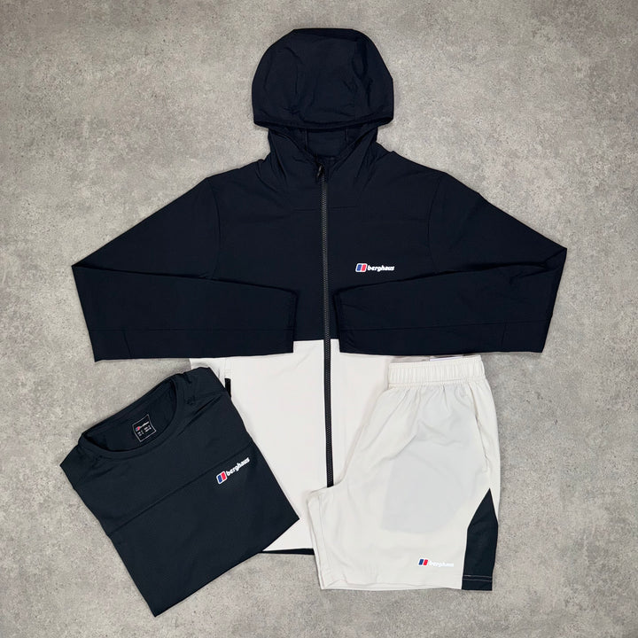 Berghaus Explorer Windrunner Tri-Set (Black/Cream)
