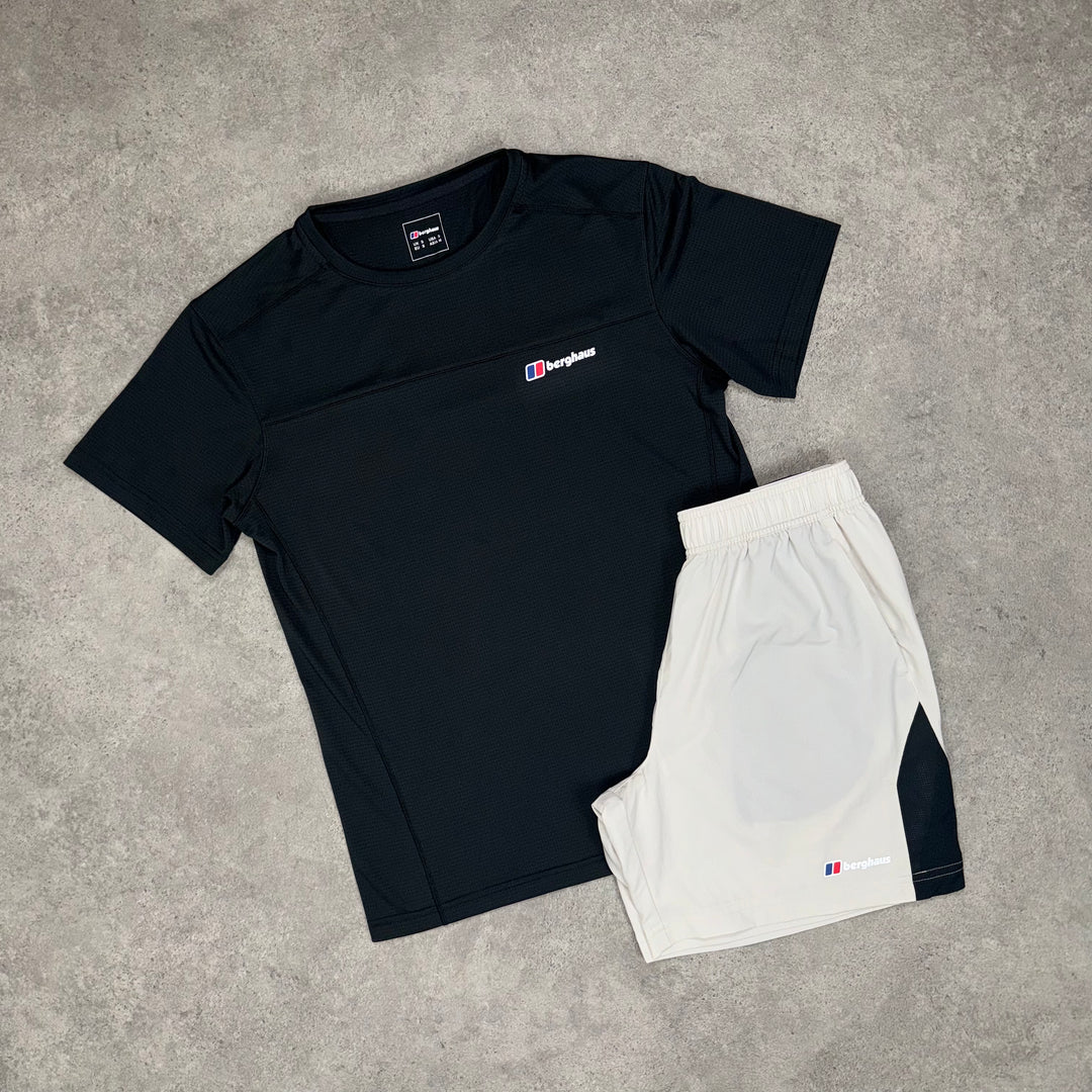Berghaus Stanope Short Set (Black/Cream)